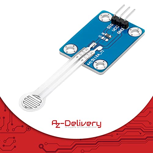 AZDelivery 3 x Film Kraftempfindlich Widerstand | Flexibler Dünnfilm Drucksensor 3,3 / 5V Analog | Druckerkennung | Präziser Widerstand | Kraftsensor – Bild 6