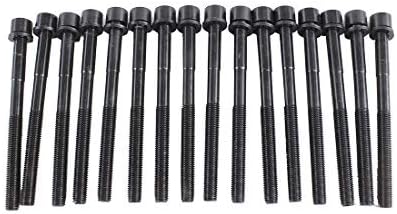 DNJ HBK968 Head Bolt Kit for 2003-2016/ Lexus, Toyota/ 2.5L, 3.5L, 4.0L/ V6/ 24V / DOHC / 241cid / 1GRFE, 2GRFE, 2GRFSE, 2GRFXE, 4GRFSE / ELECTRIC/GAS, GAS