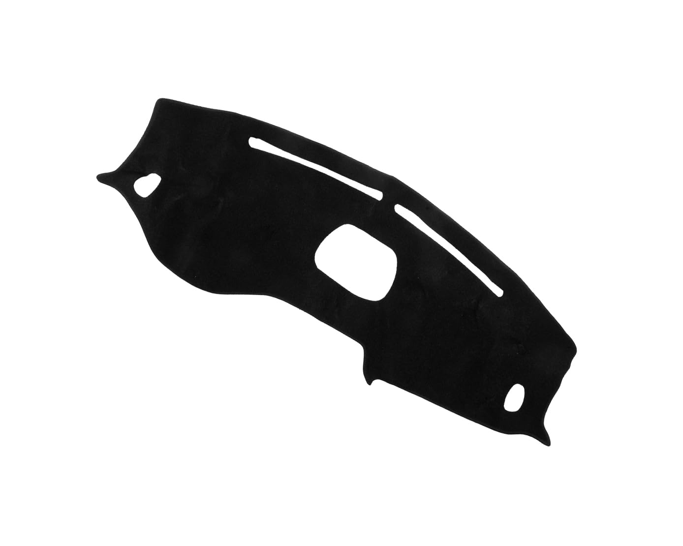 Black Polyester Self-Adhesive Non-Slip Dash Mat Dashboard Cover Pad LHD compatible for Hyundai Tucson TL Active X Elite with Speaker 6/2018-2021