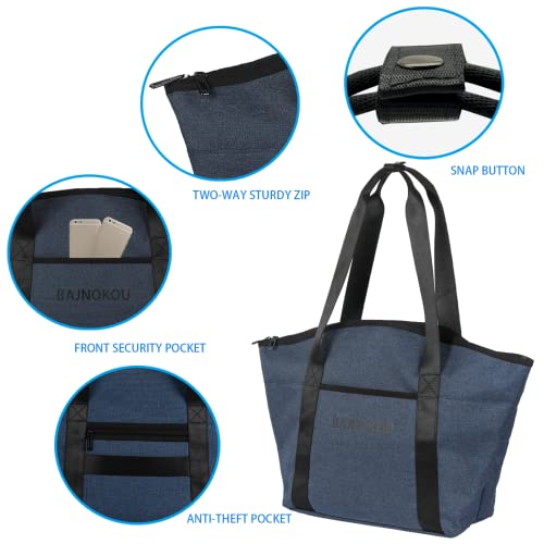 Bajnokou Laptop Tote Bag For Women Travel School Teacher Nurse Bags Purse And Blue Waterproof Shoulder Totes With Zipper For Work #TOP2