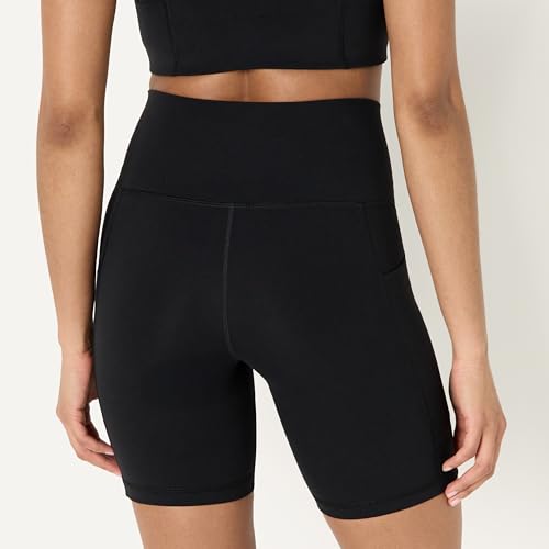 Image of Amazon Essentials Women's Active FormFlex Buttery Soft High Waist Biker Shorts