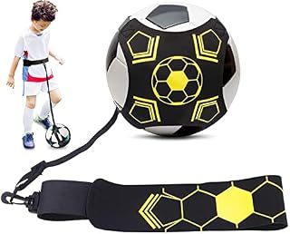 Football Kick Trainer, Football skills equipment for kids, Football skills trainer,Adjustable Soccer Training Waist Belt,Football Training Equipment Fits for Size 3 4 5 Footballs, Kids and Adults