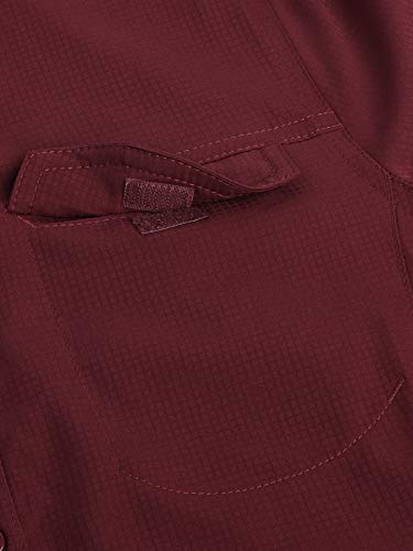 Columbia Women's Silver Ridge Lite Long Sleeve Shirt, Wine Berry, Large #TOP2