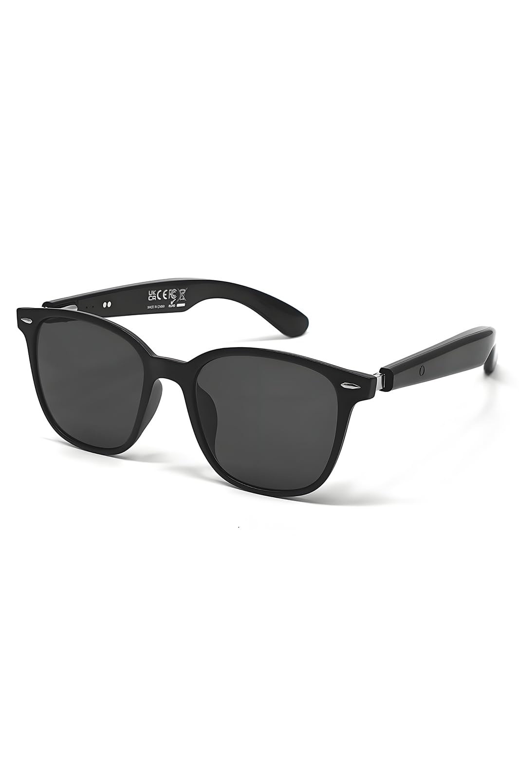 Smart Glasses for Women Men Blue Light Filtering Lenses Bluetooth 5 3 Audio Mic Intelligent Touch Open-Ear Clear