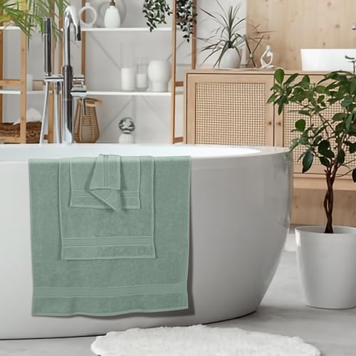 Belizzi Home 70139 Ultra Soft 6 Pack Cotton Towel Set, Contains 2 Bath Towels 28X55 Inch thumb #3