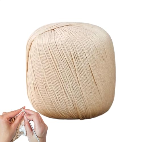 Crocheting Cashmere Yarn - Soft Cozy Crochet Thread for Knitting - Warm Soft Fuzzy Knitting Yarn for Beginners, Professionals, Expert Knitters, Craft Lovers