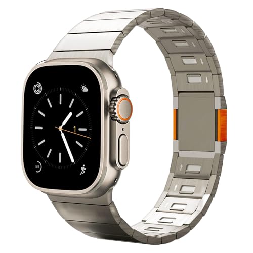 [BELTIES] �ŐV�Ή� �A�b�v���E�H�b�`�o���h AppleWatch�p 42mm�iSeries 1 / 2 / 3�j 44mm 45mm 46mm�iSeries 10/11�j 49mm �}�O�l�b�g �X�e�����X SE SE2 SE3 �E���g�� �E���g��