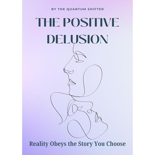 The Positive Delusion Audiolibro Por The Quantum Shifter arte de portada
