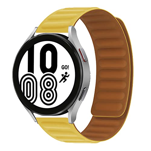 Bracelet silicone 20mm pour Samsung Galaxy Watch 5 4 40mm 44mm montre sport
