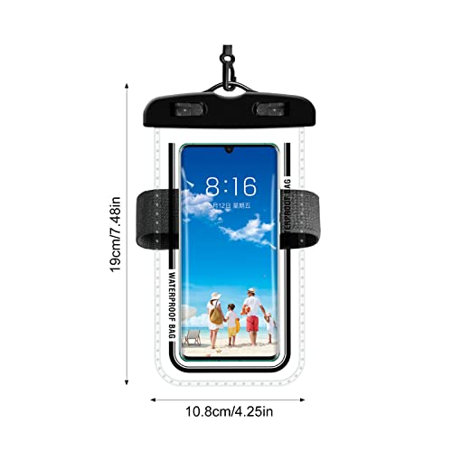 Bolsa impermeável para celular | bolsa telefone à prova d'água universal com braçadeira,Bolsa celul