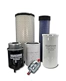 HERO Maintenance Filter Kit For John Deere 320 Skid Steer Loader Filters Compatible With OEM