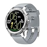 Tinwoo Smart Watch for iPhones / Android,46mm Support QI Wireless Charging, Bluetooth Health Tracker...