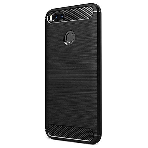 Image of Hybrid Carbon Fiber Back Case for Mi A1 (Black)