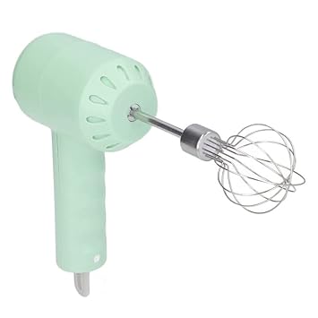 Techking WIRELESS HAND MIXER, CHARGING HANDHELD 2PC PORTABLE WHISK MINI HIGH POWER BEATER BAKING HAND HEL