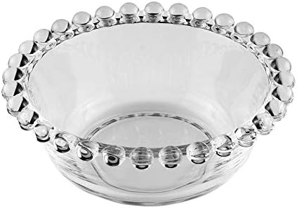 WOLFF - Conjunto 4 Bowls de Cristal 12cm x 4cm - Linha Pearl