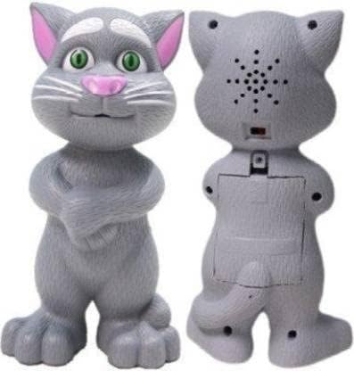 Image of Aarav Toys Cat Toy for Kids Intelligent Speaking Repeats What You Say - Birthday Gift for Boy and Girl, Multicolor