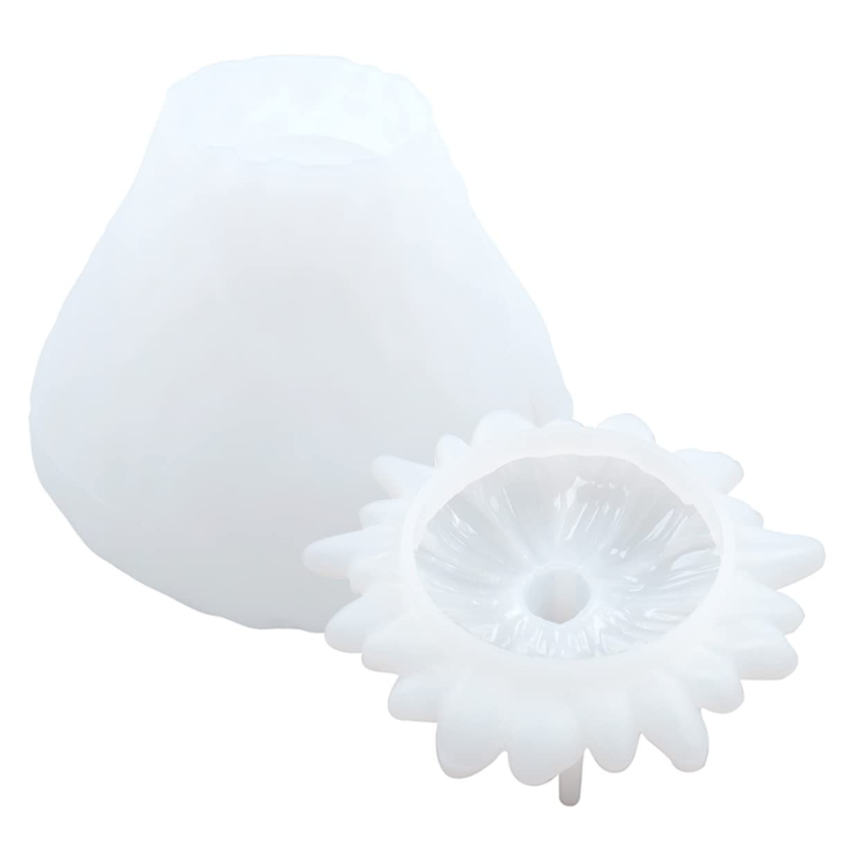 Veemoon 5 Juegos Molde de Silicona para Frascos de Frutas Diy para Resina Epóxica Moldes Artesanales para Manualidades Duradero y Práctico
