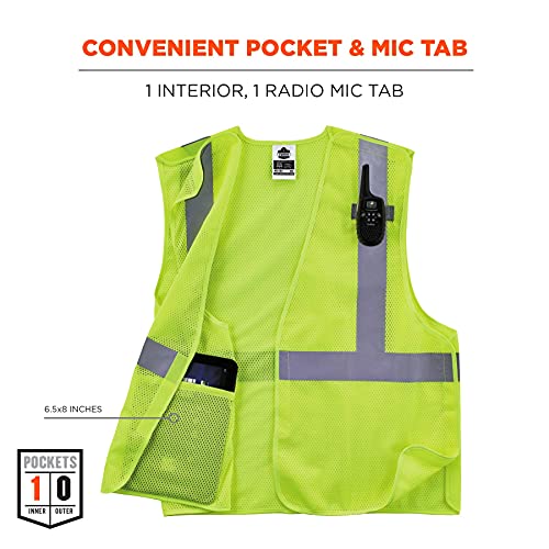 Image of Ergodyne GloWear ANSI High Visibility Orange Breakaway Reflective Safety Vest
