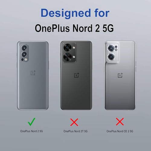 Image of Armor OnePlus Nord2 5G Defender Case | Rotating Ring Holder & Kickstand in-Built | Military Grade Armor | 360 Degree Protection Back Cover for OnePlus Nord2 5G (Blue)