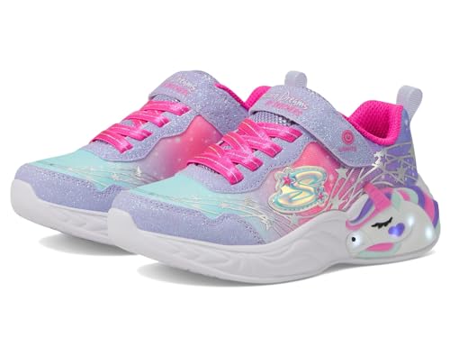 Baskets Skechers fille avec semelle souple pour jouer joyeusement