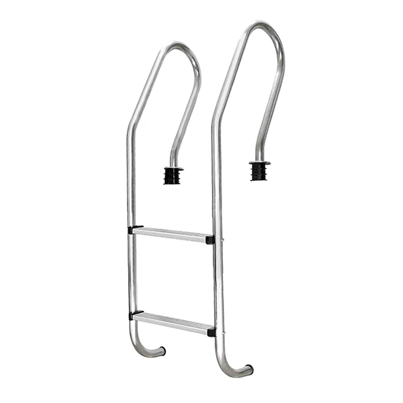 Échelle de piscine antidérapante en inox pour éviter les chutes