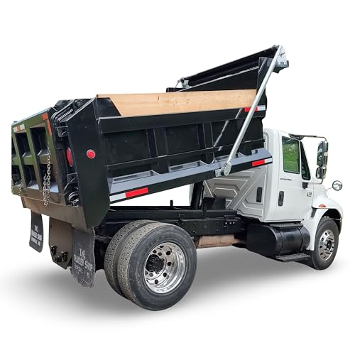 Kym Industries Electric Aluminum 4-Spring Dump Truck Tarp System With Tarp