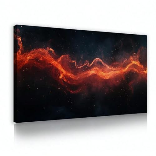 Impression sur toile abstraite haut de gamme encadrée 80x120cm