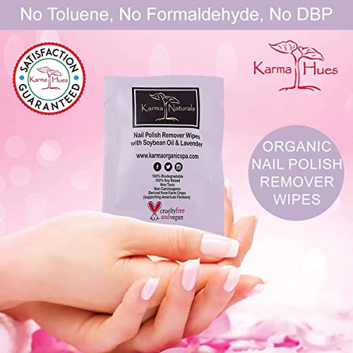 Karma Organic NPRWIPESLAV Karma Nail Polish Remover Wipes thumb #4