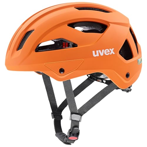 Casque de bicyclette uvex Stride orange 59-61 cm pour adulte