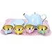 Tomaibaby 1 Ensemble/ 15 Pièces Enfants Théière Ensemble Thé Partie Jouet Ensemble avec Théière Et Tasses pour Les Enfants Cuisine Pretend