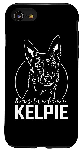 iPhone SE (2020) / 7 / 8 Wilsigns Australian Kelpie Shepherd Dog Portrait Case