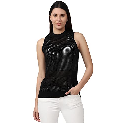 Image of Van Heusen Women's Cotton Solid Regular Fit Blouse