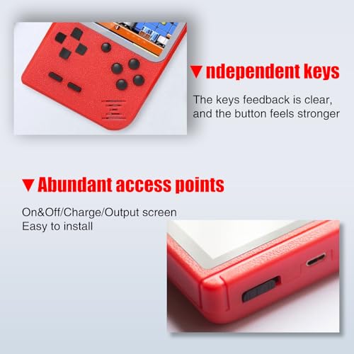 Tramontina Handheld Game Console-Retro Game Console,400 Handheld Classic Games thumb #1