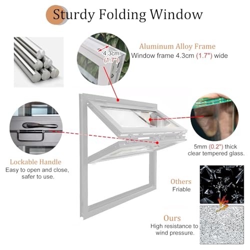 Ventana plegable de aluminio que optimiza el espacio en hostelería 3