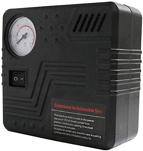 LED Electric Car Tyre Inflator with Digital Pressure Gauge, Tyre Air Compressor Pump for Car Bicycle Truck Air Compressor Car Pumps For Tyres, mini Electric Dc 12v 120 Psi Inflator Inflatable Pump