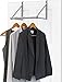 Simple Houseware Over The Door Clothes Hanging Rod, Silver