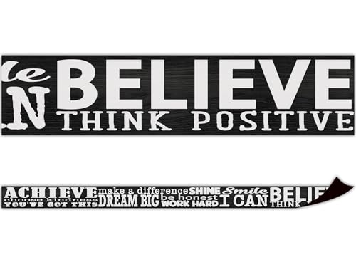 Teacher Created Resources Modern Farmhouse Positive Sayings Magnetic Border (TCR77566)