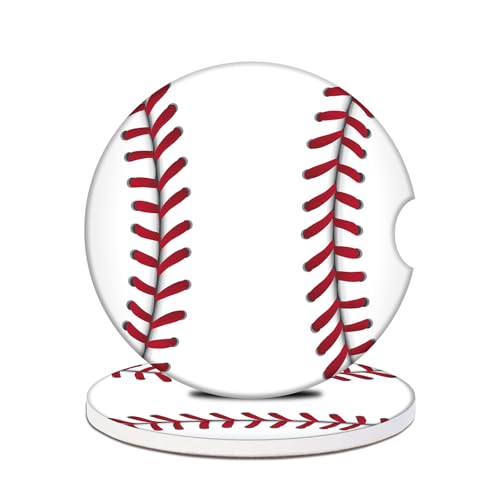 Baseball Car Cup Holder Coasters