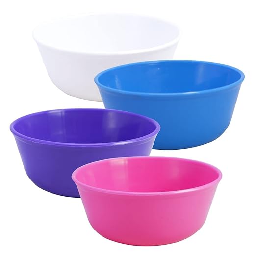 Sigma 500 Microwave Safe Multipurpose Bowls, Set of 4, Violet Color