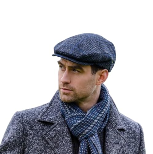 Irish Trinity Donegal Tweed Flat Cap