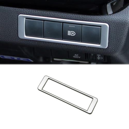 Hyorabyn 新型アクア MX系 2021年〜に適用ヘッドライト 調節フレーム コンソールスイッチガーニッシュ インテリアドレスアップアクセサリーABS 艶消しシルバー