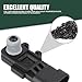 Tesnaao 1 PC Car Fuel Tank Pressure Sensor, Replacement 16238399 9377680 09377680 16196060, Sensor for Solves ABS Fault Light Flashing, Compatible with Delphi III Cadillac Chevrolet GM Hummer (Black)