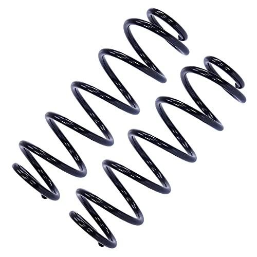 ATEC GERMANY 2x Muelle suspensión trasera izquierda derecha compatible con CITROËN C4 Coupe (LA_), C4 II (NC_), C4 I (LC_), PEUGEOT 307 (3A/C)