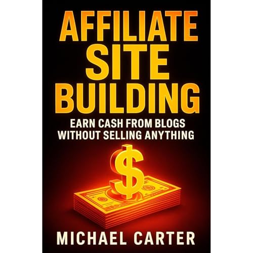Affiliate Site Building Audiolibro Por Michael Carter arte de portada