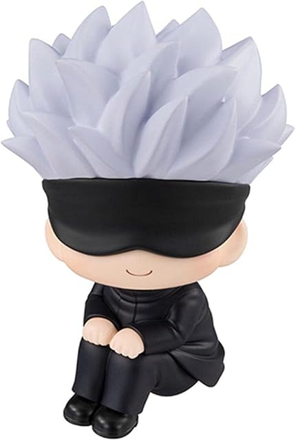 WINBST Jujutsu Kaisen Character Doll, 10cm Fushiguro Megumi Itadori Anime Gojo Satori Yuji Figures Cosplay Anime Toys PVC Model Desk Home Car Decoration Ornaments
