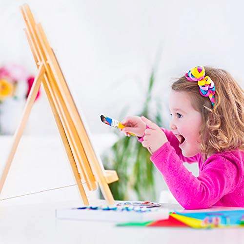 Parts3A 4Pc Wooden Easel,16"Table Top Easel,Easel For Painting Canvases,Foldable A Frame Wood Easel Adjustable Table Easel For Kids,Oil Water Painting,Students Classroom Etc. #TOP4