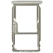 Produktbild Unbekannt Original Huawei SIM und SD Kartenhalter Silver/Silber für Huawei Mate S (SIM SD Tray, Holder)