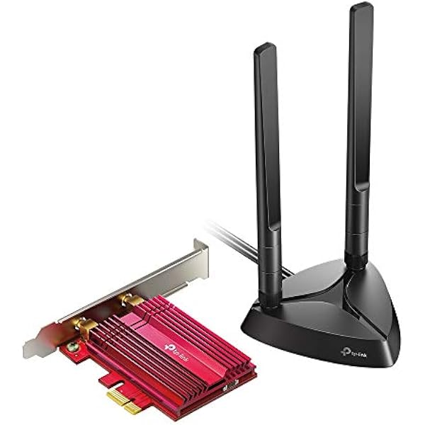 TP-Link Archer TX3000E – Adapter PCIe Wi-Fi 6 (AX3000), 2400 Mb/s (5 GHz) + 574 Mb/s (2,4 GHz), Bluetooth 5.0, WPA3, Kompatybilny z Windows 10/11