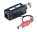 Video & Power Transceiver Balun BNC Male to RJ45 with DC plug (3 pairs version)