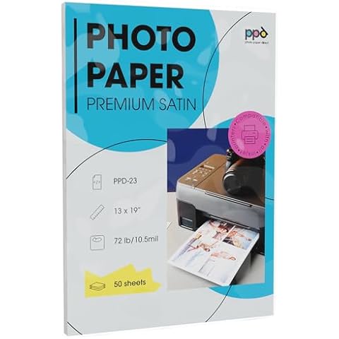 PPD Satin Photo Paper 8x10 Cover